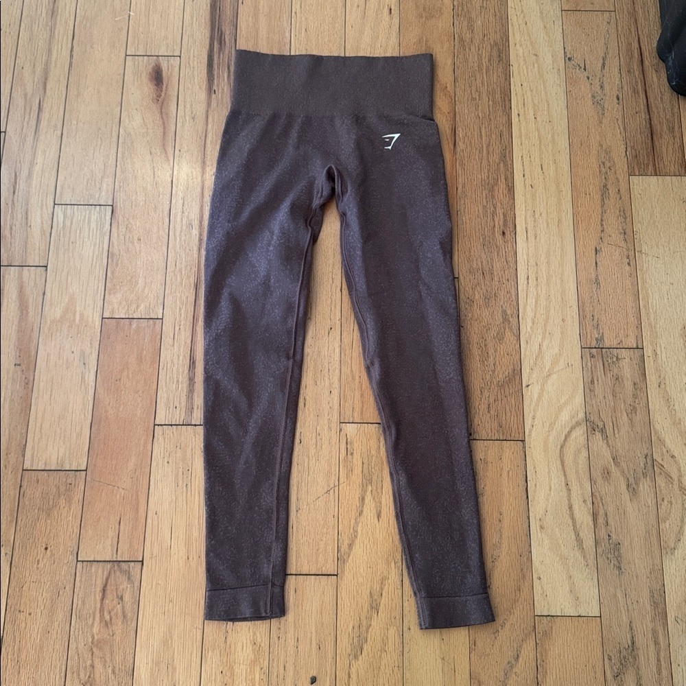 Gym Shark | seamless leggings | rose/brown | size XS